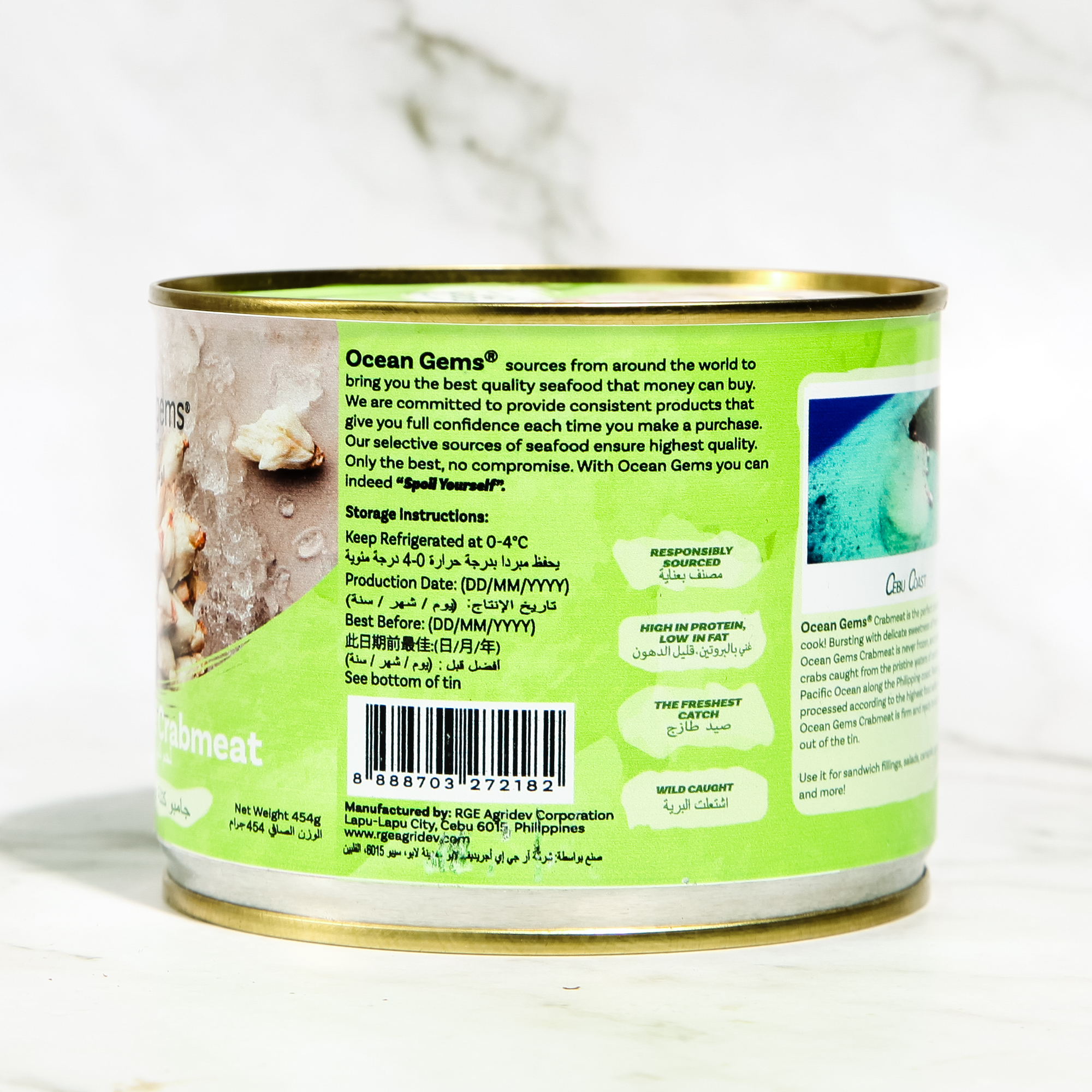 Ocean Gems - Wild Crab Jumbo Lump Meat